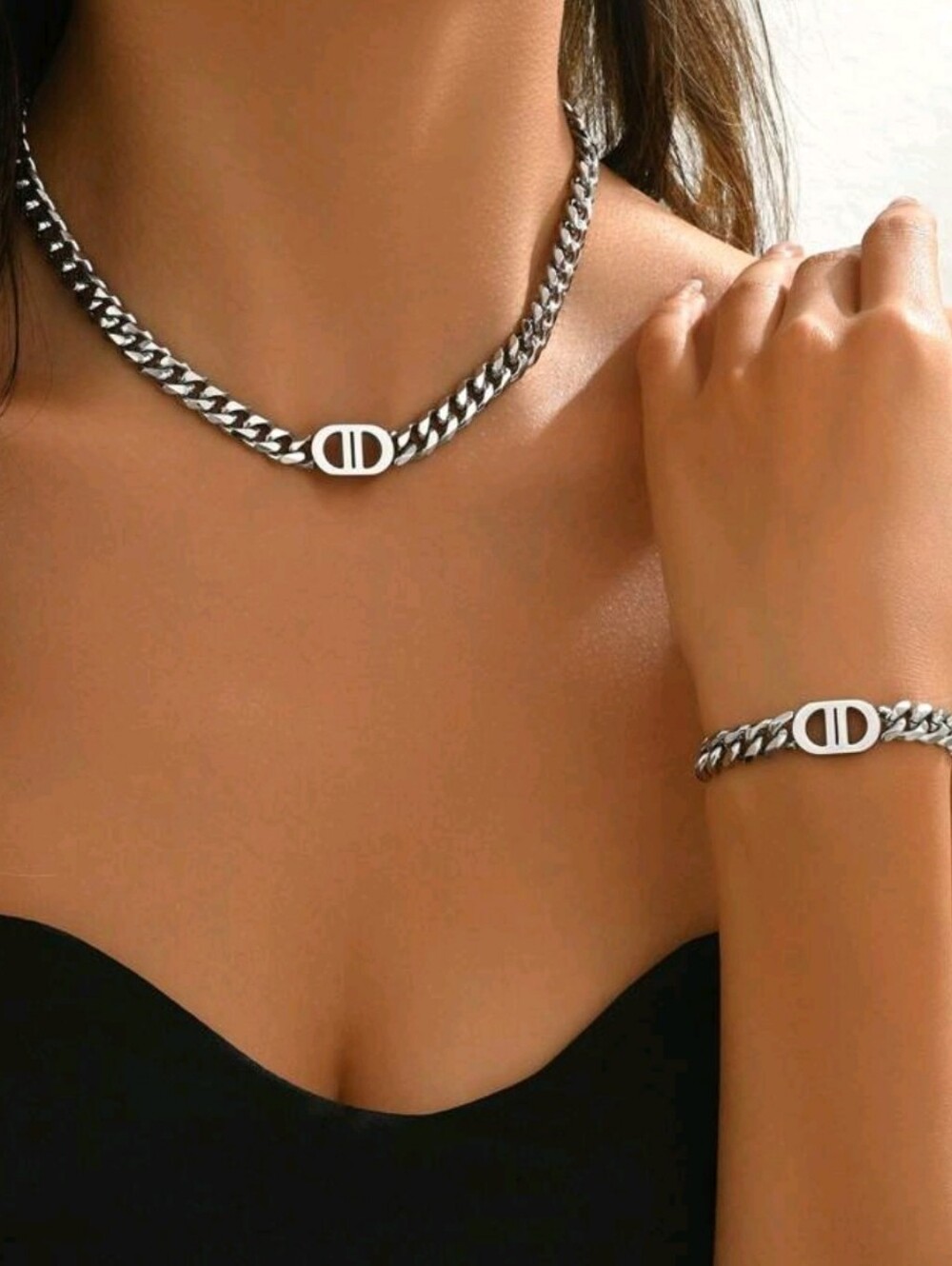 Dior Style Jewelry Set